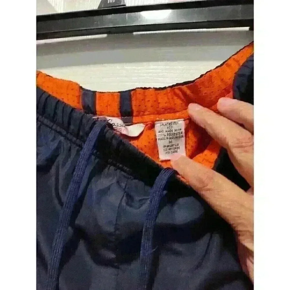 Oleg Cassini Womens Size MEDIUM Tracksuit Orange/Blue Full ZIP JACKET/PANTS - Picture 11 of 16